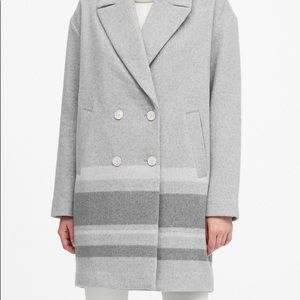 Banana Republic wool blend coat